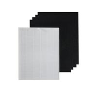 PUREBURG DX55 Filtro di ricambio compatibile con purificatori d'aria Fellowes Aeramax DX55 DB55 190 200, H13 HEPA al carbone attivo