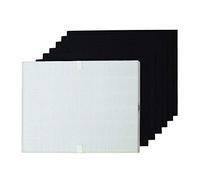 PUREBURG - Filtro dell'aria HEPA per purificatore d'aria e 6 filtri al carbone di ricambio per Fellowes HF-300, compatibile con Fellowes AP300PH HF300, 290 300 DX95,