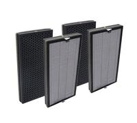 PUREBURG Filtro di ricambio compatibile con Kärcher AF 30 purificatore d'aria 2.863-067.0, set da 2 (4 pezzi) H13 True HEPA filtrazione a 3 livelli