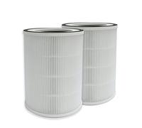 PUREBURG Filtro di ricambio compatibile con purificatore d'aria Himox HIMOX-H10, confezione da 2 filtri H13 HEPA a 4 stadi filtrazione a carbone attivo per la pulizia dell'aria e polveri VOC