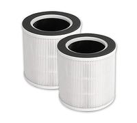 PUREBURG Filtro di ricambio compatibile con purificatore d'aria HOKEKI VK-6067B e Ultima Cosa Aria Fresca 300, confezione da 2 filtri H13 HEPA a carbone attivo a 4 stadi