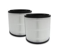 PUREBURG Filtro di ricambio compatibile con purificatori d'aria Bissell MYair + & MYair HUB 2905A 3179A # 3389, confezione da 2 pezzi H13 HEPA a carbone attivo a 4 stadi filtrazione aria pulita
