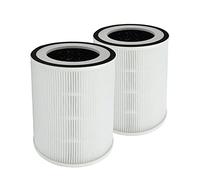 PUREBURG Filtro HEPA di Ricambio Compatibile Con Afloia KILO, PRO, Morento 360° a 3 Stadi Filtrazione Purificatore d'Aria e CUCKOO CAC-10510FW, Confezione da 2