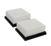 PUREBURG WA6078 - Filtro di ricambio compatibile con aspirapolvere Worx WX031 WX031.9, 2 pezzi HEPA