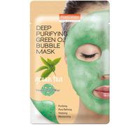 Purederm - Maschera Viso Bubble Purificante Al Tè Verde Confezione 1 Pezzo