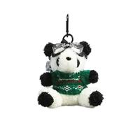 PUREFAA Adorabile portachiavi a forma di orso volante, ciondolo per borse e chiavi, portachiavi a forma di panda, decorazione animale, accessorio per figure anime