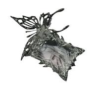 PUREFAA Custodia per carte con motivo a farfalla 3D per individui giovani Custodia trasparente alla moda per foto idolo, Trasparente, Bellezza di massa