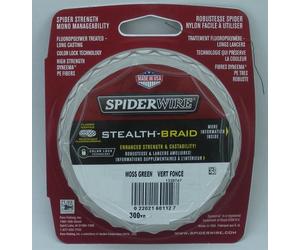 PureFishing 1339751 SCS80G-300 Spiderwire Stealth Braid Line 300 Yd 80Lb