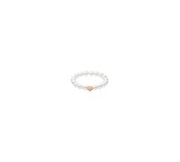 PURELEI Anello 'Shiny Bloom' oro rosé / bianco perla Donna PURELEI 53-54 oro rosé / bianco perla
