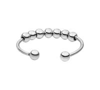 PURELEI® Antistress Anello Shade (argento) - Anello antistress donna in acciaio inossidabile resistente - Waterproof - Misura 60 - 66 - Anelli di moda per il tuo look personalizzato