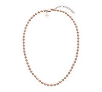 Purelei® Anxiety Fidget Bubble Collana - Catena a sfere regolabile in acciaio inox (placcato oro 18 carati, argento, oro rosa) | Elegante gioiello per stratificare e alleviare lo stress (oro rosa)