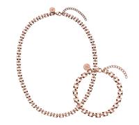 Purelei - Beginnings Set di gioielli 100% acciaio inossidabile Set gioielli 1 pieces Marrone chiaro unisex