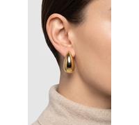 xPURELEI® Drop Big - Orecchini a goccia in resistente acciaio inossidabile - Orecchini da donna impermeabili - Orecchini per il vostro look personalizzato (Oro)