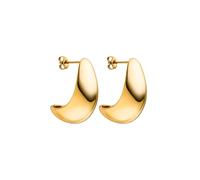 Purelei - Big Drop Orecchini 100% acciaio inossidabile 1 pieces Marrone chiaro female