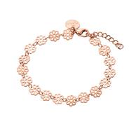 Purelei - Blossom Bracciale 100% acciaio inossidabile Bracciali e Braccialetti 1 pieces Marrone chiaro unisex