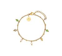 Purelei® Bracciale boho - Elegante e giocoso - Acciaio inossidabile - Lunghezza regolabile 16 - 19 cm - ispirazione hawaiana & impermeabile, 16 centimeters, Acciaio inossidabile