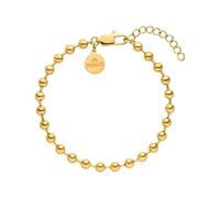 Purelei® Bracciale Bubble (Oro) - Bracciale Donna elegante - Acciaio inossidabile - Lunghezza regolabile 16/17,5/19 cm - Ispirato dalle Hawaii e resistente all'acqua