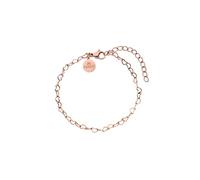 Purelei Bracciale da donna con cuore - Elegante braccialetto a forma di cuore in acciaio inox impermeabile - Bracciale regolabile (16 - 20 cm) in oro/argento - Delicato gioiello con ciondolo a forma