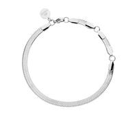 Purelei® Bracciale Ilalo (Argento) - Bracciale Donna elegante - Acciaio inossidabile - Lunghezza regolabile 16-19 cm - Ispirato dalle Hawaii e resistente all'acqua