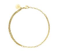 Purelei® Bracciale Kumu O Mix (Oro) - Bracciale Donna elegante - Acciaio inossidabile - Lunghezza regolabile16,5/18,5/20 cm - Ispirato dalle Hawaii e resistente all'acqua