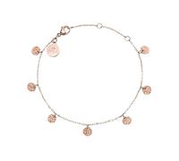 Purelei® Bracciale Malihini Coin (oro e oro rosa), Bracciale donna con ciondoli, Gioielli in acciaio inossidabile, lunghezza 16/17,5/19 cm