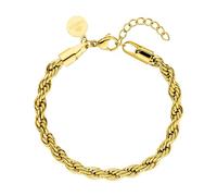 Purelei Bracciale Vintage (Oro) - Bracciale Donna elegante - Acciaio inossidabile - Lunghezza regolabile 16-19 cm - Ispirato dalle Hawaii e resistente all'acqua