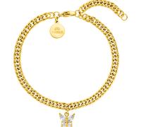 Purelei - Butterfly Bracciale 100% acciaio inossidabile Bracciali e Braccialetti 1 pieces Marrone chiaro female