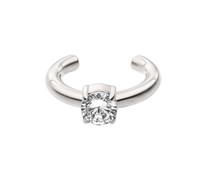 Purelei - Charming Earcuff 100% acciaio inossidabile Orecchini 1 pieces Grigio unisex