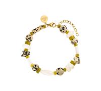 PURELEI Braccialetto 'Coast' beige / oro / oliva / bianco Donna PURELEI One Size