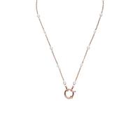 Purelei Collana con ciondolo con perle | catena regolabile in acciaio inox con perle di conchiglia | Combinabile individualmente con charms | Look elegante per tutti i giorni e momenti speciali, Eine