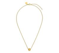 Purelei® Collana Knot - Ciondolo simbolico nodo per collegamento e coesione - 40/45 cm - placcato oro 18 carati, placcato oro rosa o acciaio inossidabile - ciondolo mobile - catena statement