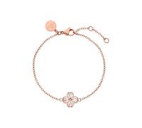 Purelei® Cuore Bracciale - Elegante Bracciale Con Ciondolo A Forma Di Shamrock, Zirconia Cubica, Cuore, Ancora, Catena, Eine Grösse, Acciaio inossidabile, Agata