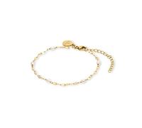 Purelei - Perla delicata Bracciale 100% acciaio inossidabile Bracciali e Braccialetti 1 pieces Marrone chiaro unisex