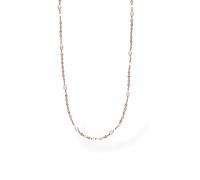 Purelei Delicate Pearl collana da donna, in acciaio inox con perle d'acqua dolce, collana di perle sottili con lunghezza regolabile, Eine Grösse, Acciaio inossidabile, abalone