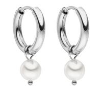 Purelei - Diligence Orecchini a cerchio 100% acciaio inossidabile 1 pieces Grigio female