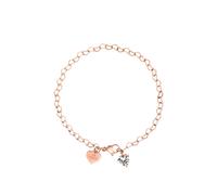 Purelei - Endless Love Bracciale 100% acciaio inossidabile Bracciali e Braccialetti 1 pieces Marrone chiaro female
