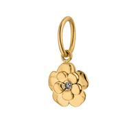 Purelei - Fiore primaverile Ciondolo 100% acciaio inossidabile Ciondoli e charms 1 pieces Marrone chiaro unisex