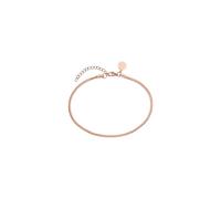 Purelei® Flare Cavigliera - Catena quadrata Snake Chain - Acciaio inossidabile placcato oro - Regolabile 21 - 25 cm - Estate - Oro/Argento/Oro rosa, Eine Grösse, Acciaio inossidabile, Agata