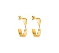 Purelei - Flow Orecchini 100% acciaio inossidabile 1 pieces Marrone chiaro unisex