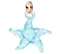 Purelei - Glass Starfish Ciondolo 100% acciaio inossidabile Ciondoli e charms 1 pieces Marrone chiaro unisex
