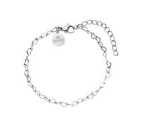 Purelei - Heart Bracciale 100% acciaio inossidabile Bracciali e Braccialetti 1 pieces Grigio unisex