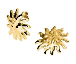 Purelei - Iconic Sun Orecchini 100% acciaio inossidabile 1 pieces Marrone chiaro unisex
