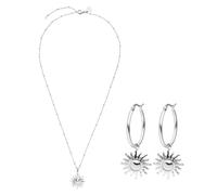 Purelei - Inner Sun Collanas 100% acciaio inossidabile Set gioielli 1 pieces Grigio unisex