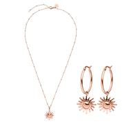 Purelei - Inner Sun Collanas 100% acciaio inossidabile Set gioielli 1 pieces Marrone chiaro unisex