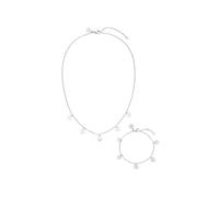Purelei - Kalea Collana e bracciale 100% acciaio inossidabile Set gioielli 1 pieces Grigio unisex