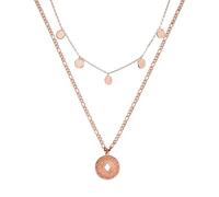 Purelei Kohala - Set di 2 collane da donna a strati con catena Kalea e catena Lolani, in acciaio inox, impermeabile, regolabile 40-50 cm, oro/argento/oro rosa, ispirato alle Hawaii, Eine Grösse