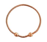 Purelei - LEI Charm S-M Bracciale 100% acciaio inossidabile Bracciali e Braccialetti 1 pieces Marrone chiaro unisex