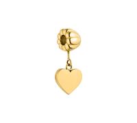 Purelei - LEI Engraveable Heart Ciondolo 100% acciaio inossidabile Ciondoli e charms 1 pieces Marrone chiaro unisex