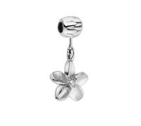 Purelei - LEI Plumeria Ciondolo 100% acciaio inossidabile Ciondoli e charms 1 pieces Grigio unisex