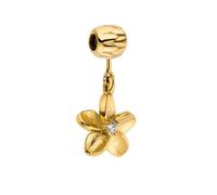 Purelei - LEI Plumeria Ciondolo 100% acciaio inossidabile Ciondoli e charms 1 pieces Marrone chiaro unisex